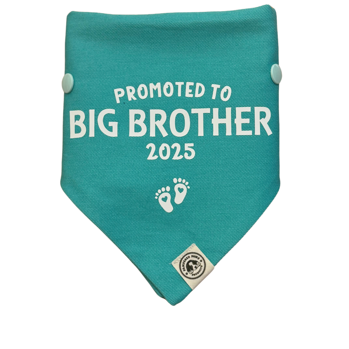 Personalized Dog Bandana for Baby Announcement Pampered Paws Products