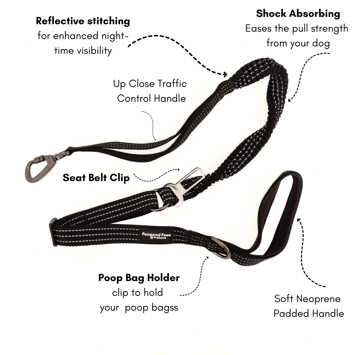 dog Leash seatbelt