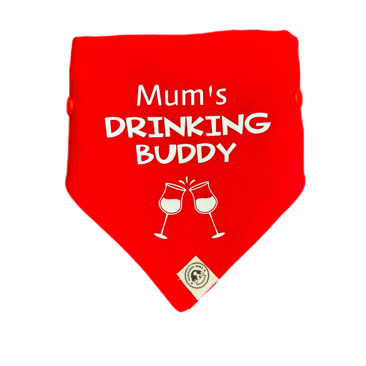 Drinking Buddy - Wine Dog Bandana