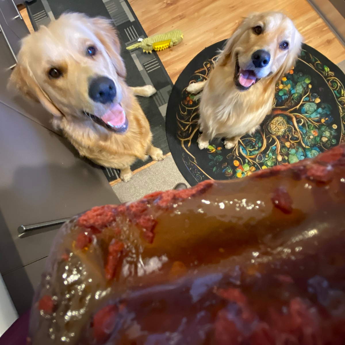 Maple Bacon Bone Marrow Chew