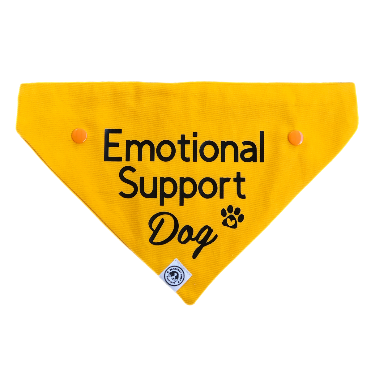 Emotional support 2025 animal bandana