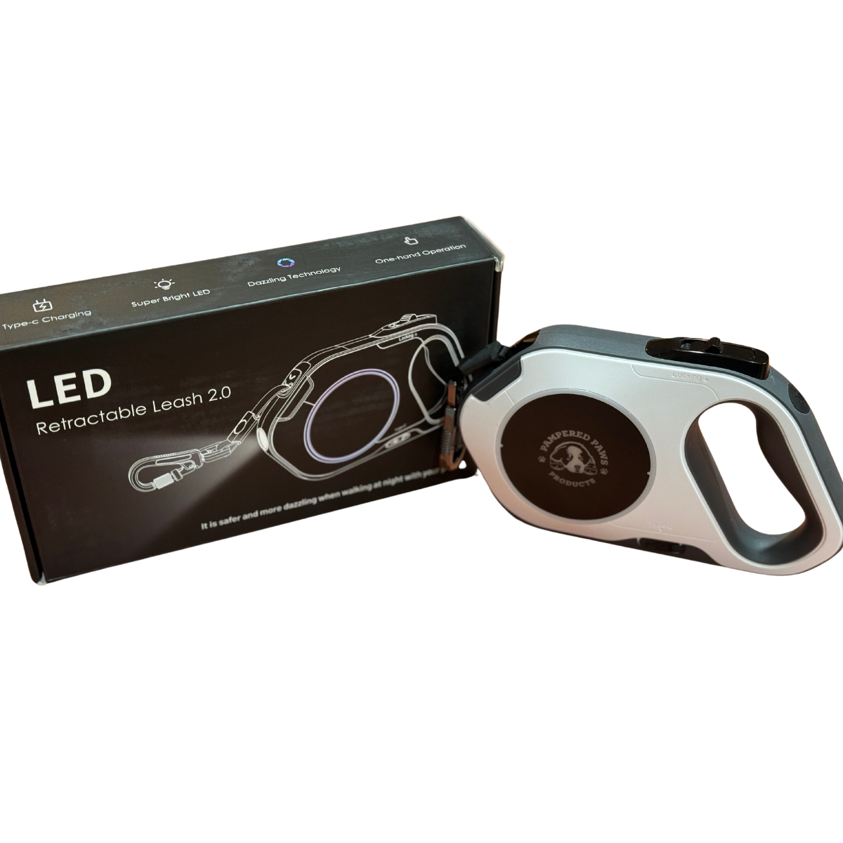 Retractable dog leash