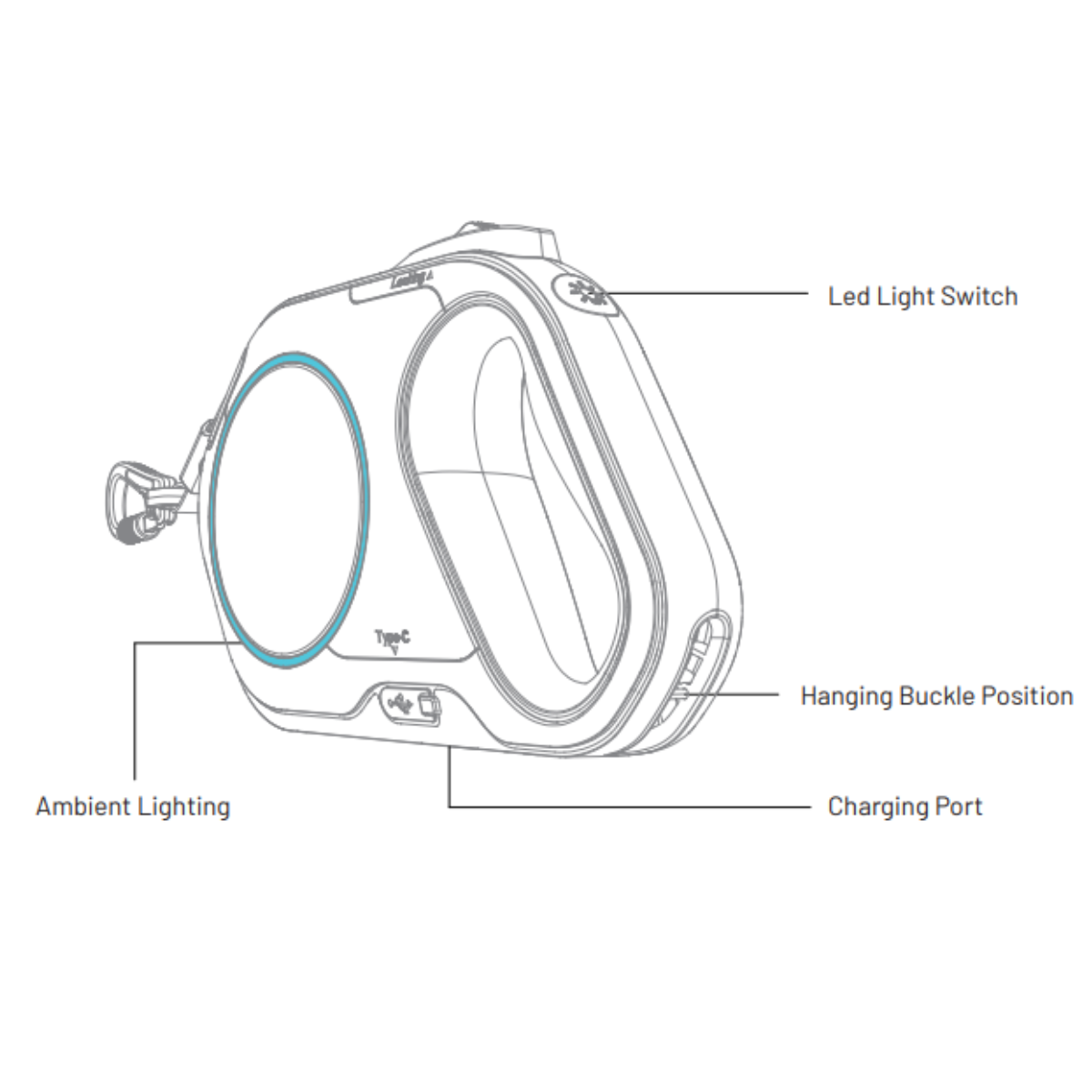 Retractable dog leash