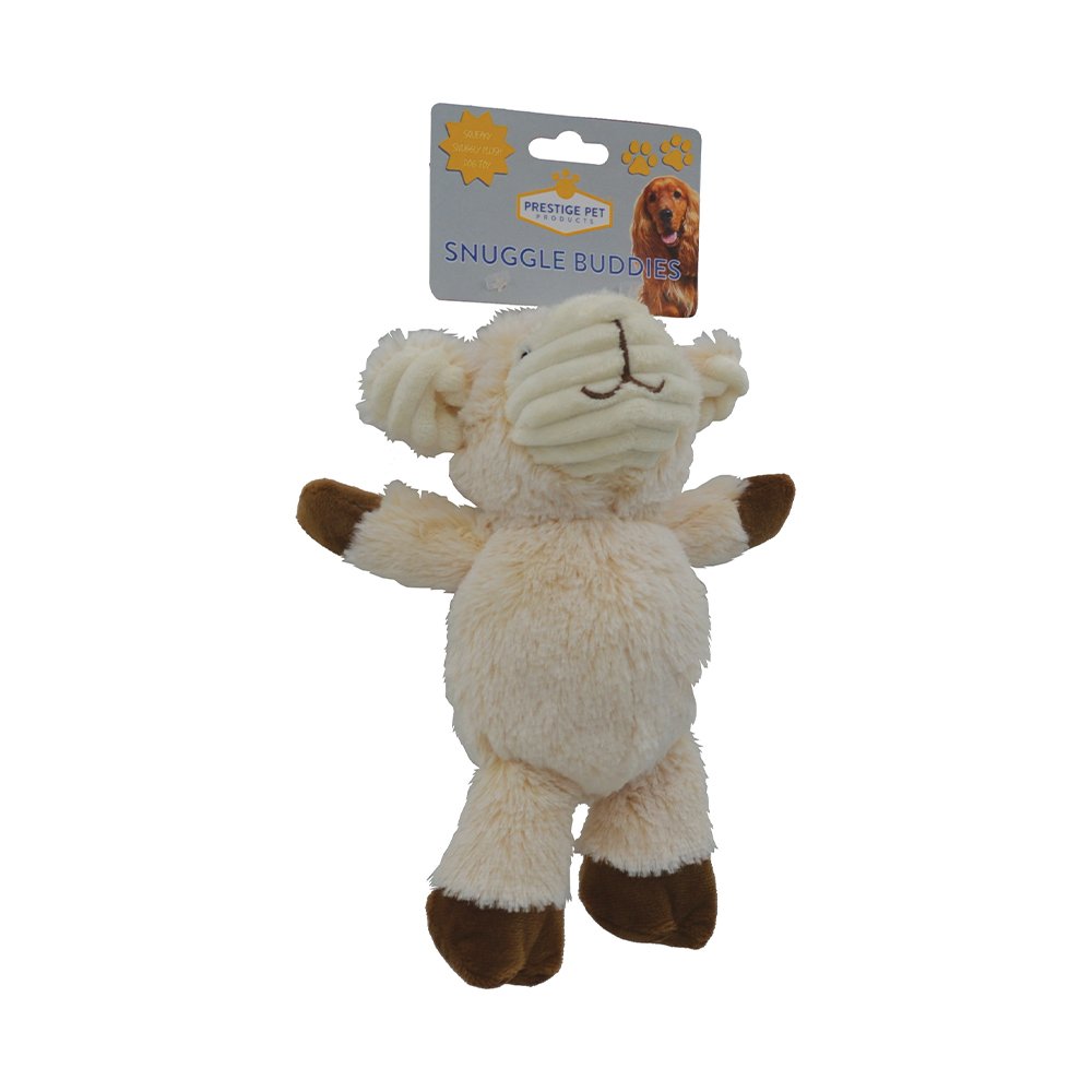 Plush Lamb Dog Toy