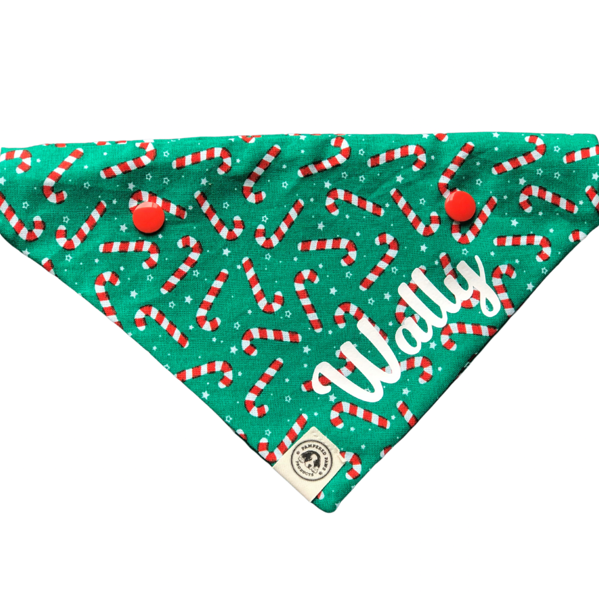 Candy Cane Christmas Bandana