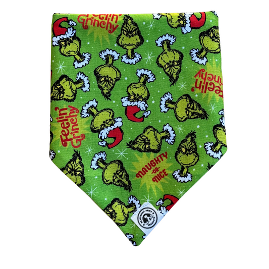 Grinchmas Christmas Bandana