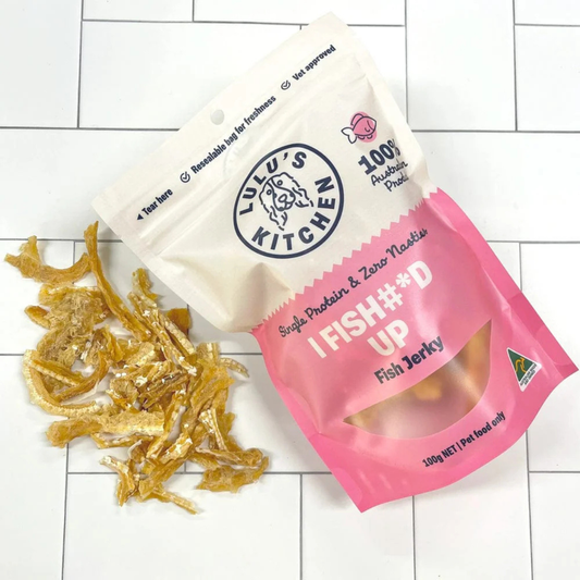 Fish Jerky Dog Treats – High‑Protein & Aussie Omega‑3 Chew