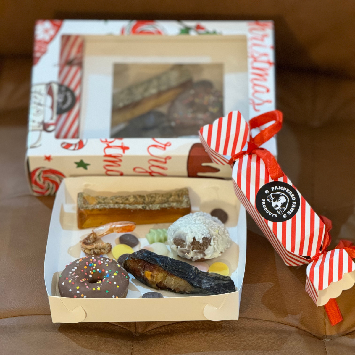 Christmas Treat Platter for Dogs