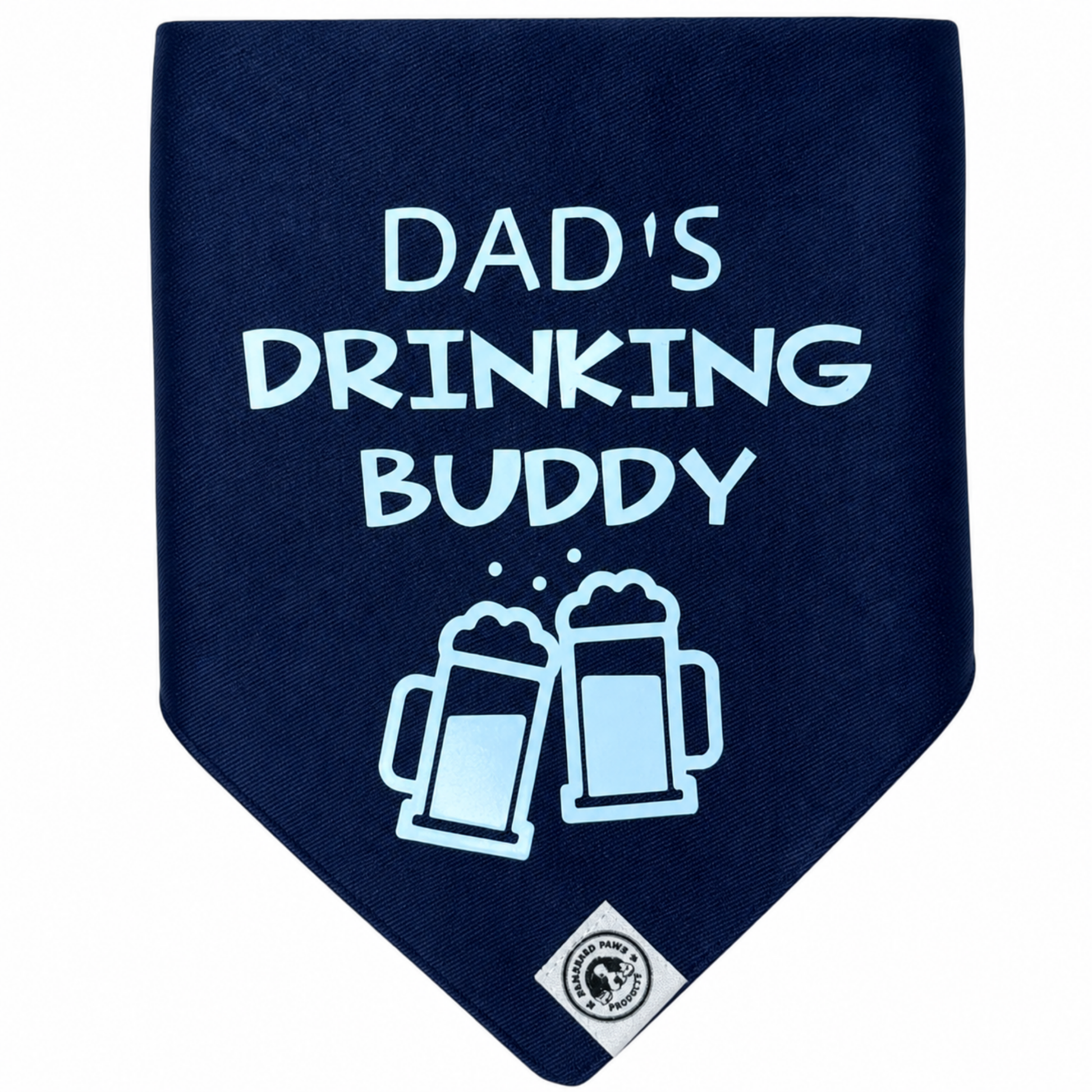 navy dog bandana dads drinking buddy funny dog bandana australia wine dog accessory