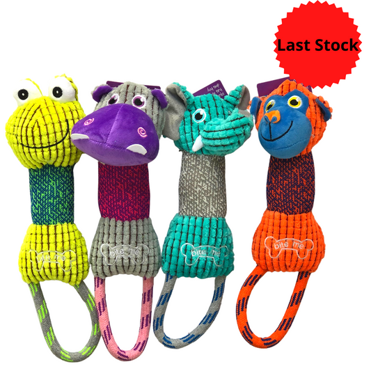 Animal Rope Tug Dog Toy - Limited